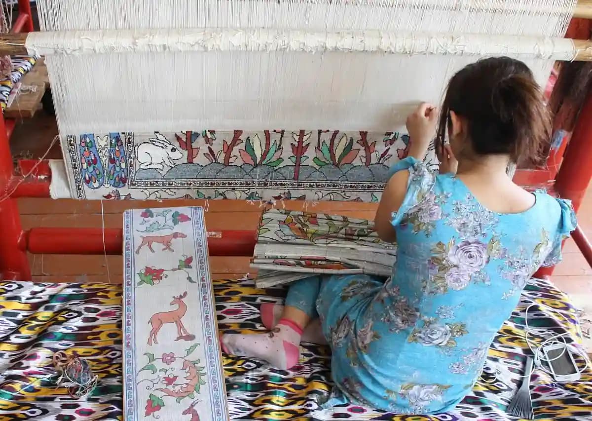 Самарканд — Шёлковая фабрика